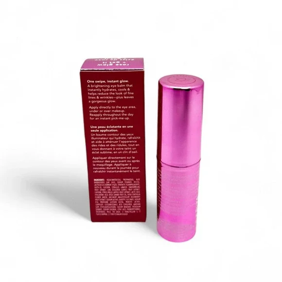 TULA Rose Glow + Get It Cooling & Brightening Eye Balm – 0.35 oz Full Size – NEW - Picture 2 of 2